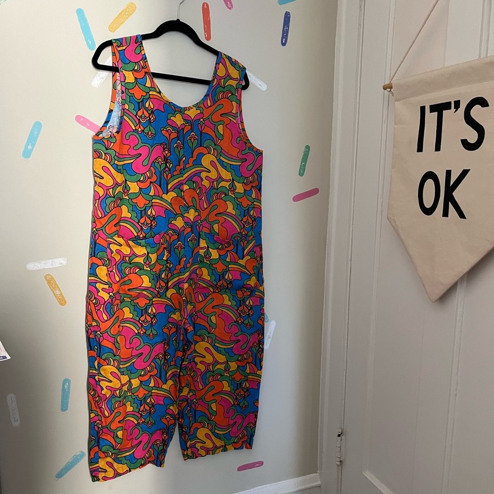 NOOWORKS | linen garden suit in Auderpopz print